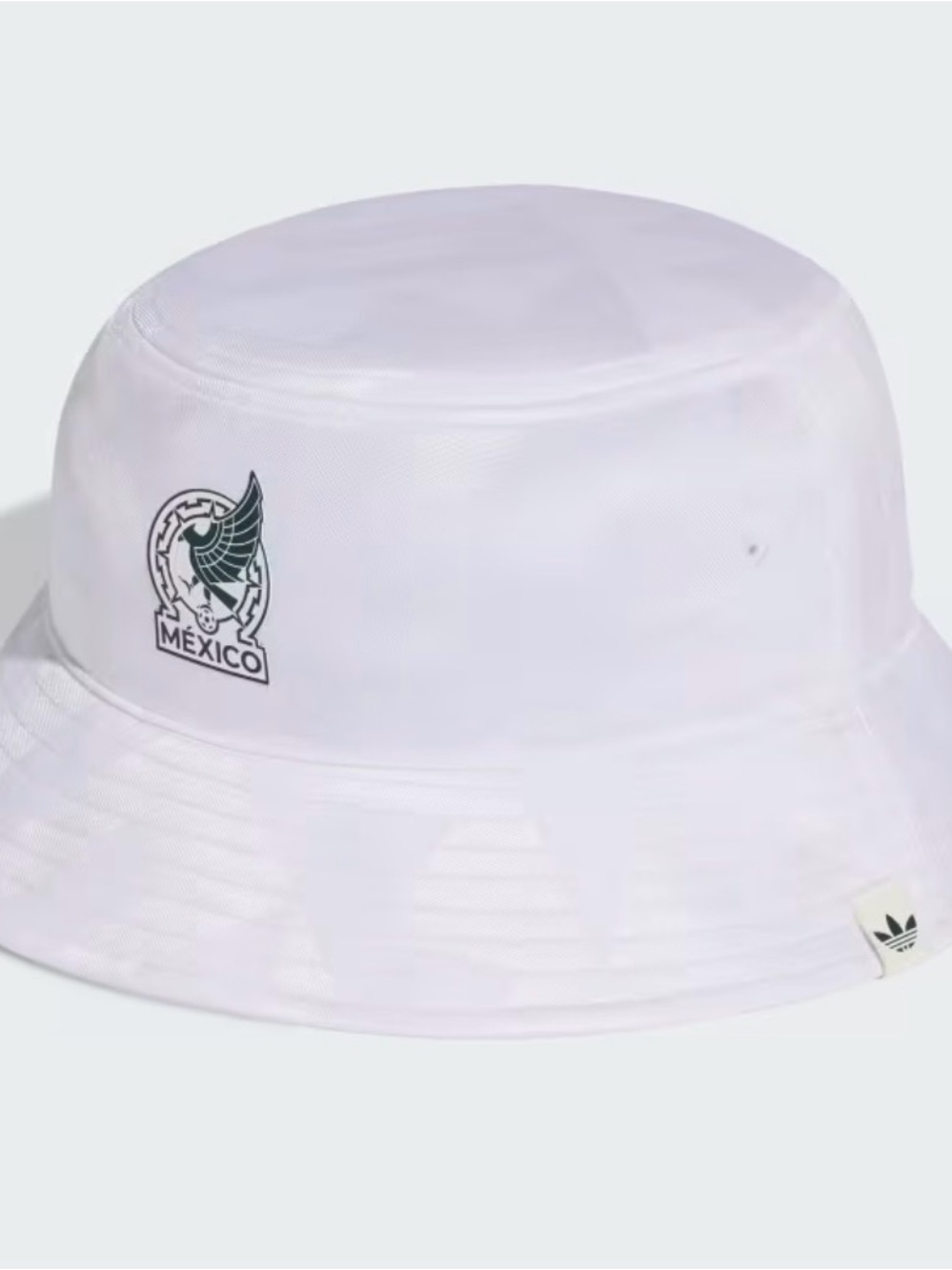 Adidas White Mexico '26 National Team Away Bucket Hat